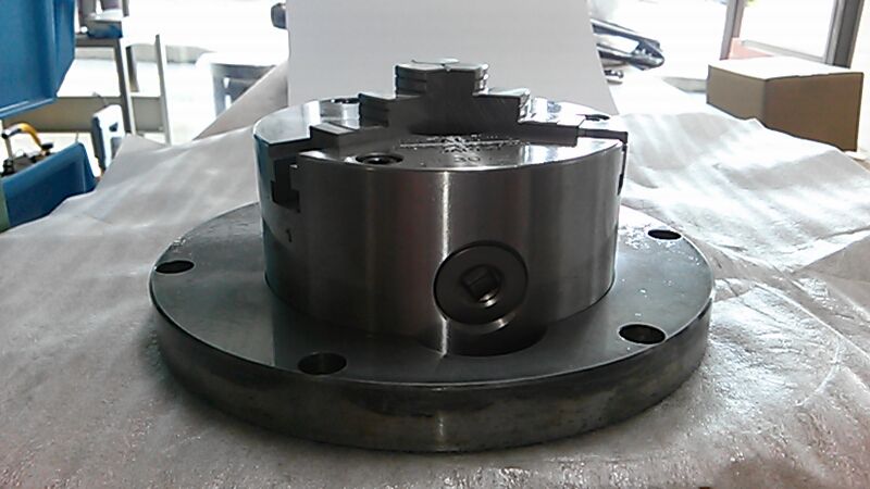 スクロールチャック取付けプレートの製作