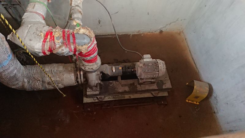 ポンプのカップリングの交換修理のメイン画像